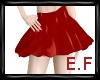 Red le red skirt