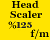 125% Head Scaler