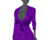 .M. Silk Robe -Purple V2