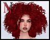Sexy Afro Red Hairstyle