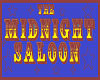 Midnight Saloon sign