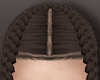 4x Brown Braids