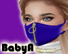 ! BA Blue Fashion Mask