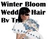Winter Bloom WeddingHair