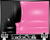 LG. pink liquorish chair