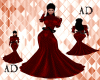 -AD- THORNS RED GOWN