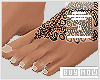 $ Henna Tattoo + Anklet 