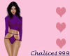 Purple Swimsuit -- S