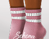 ṩSock Boots Pink