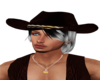 Cowboy hat+hair (M) UA