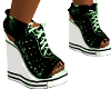 $A$ GROOVE GREEN SHOE