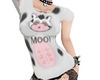 MOO! Cow Shirt~