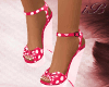 Hot Pink PolkaDot Sandal