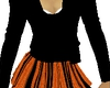 Black Orange Outfit