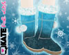Winter blue boots~