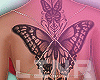 Back Tat Layer Butterfly