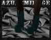 ^AZ^Corset Boots-Teal