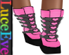 Pink Germaine Boots
