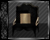 Gold & Black Chairs x4