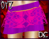 dYz Brite Skirt Purple