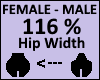 Hip Scaler 116%