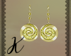 Kira Earrings Gold Yello