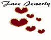Valentine Face Jewerly