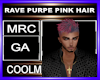 RAVE PURPE PINK HAIR