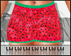 >Girl Watermelon Shorts