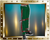 GREEN/RED YH PANTS - M