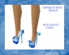blue lights heels