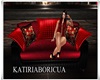 KT RED PASION SOFA CHAIR