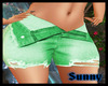 *SW*Green Sexy Shorts RL
