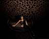 Leopard & leather swing