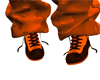 SLD* Orange Shoes