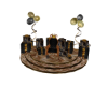 birthday throne + poses