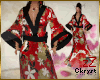 cK Ayumi Kimono Red