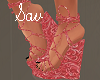 ModernGeisha Red Lace-Up