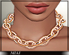 !M! Chain necklace rgol.