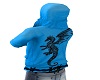 M Blue Dragon Hoody