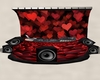 Red hearts DJ Booth