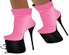 Pink & Black Envy Boots