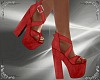 T- Sandal Suede red