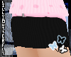 [L] Black Skirt PinkBelt