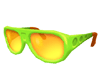 Glasses King Green Neon