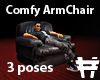 C-Comfy ArmCHair-3poses