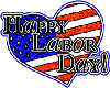 Labor Day Happy Heart