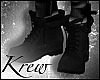✝ Black Winter Boots