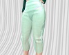 Q| Green Summer Capris