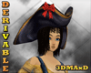 3DMAxD PirateGirl Hat